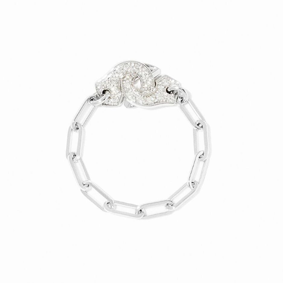 DINH VAN MENOTTES  DIAMOND CHAIN RING